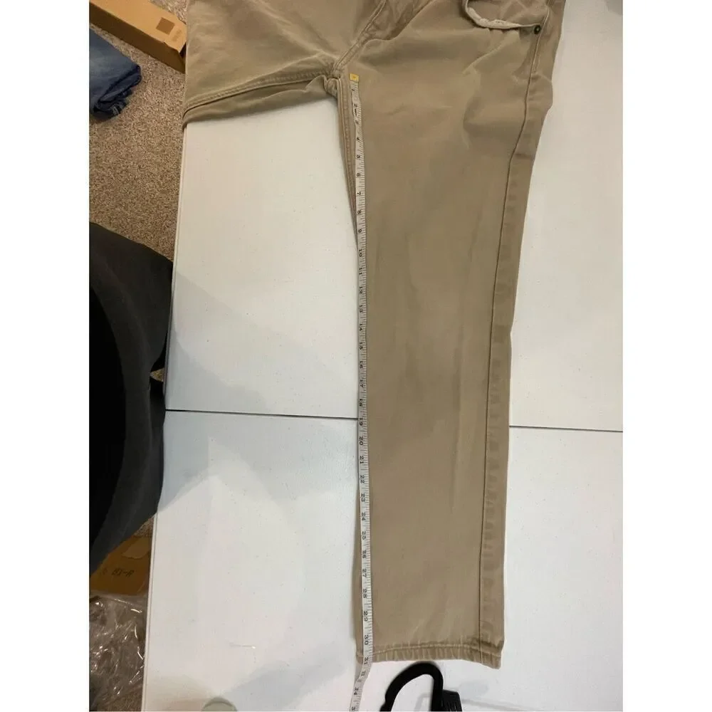 Free World mens beige jeans size 34